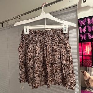 cheetah skirt